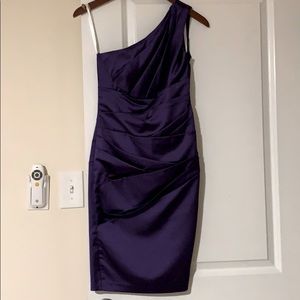 Purple Bridesmaid Dress